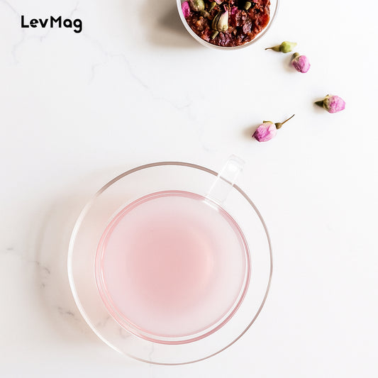 Flowers or leaves for use as tea substitutes